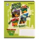 Зошит Kite Ninja Turtles, 12 аркушів, лінія (NT24-234)