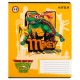 Зошит Kite Ninja Turtles, 12 аркушів, лінія (NT24-234)
