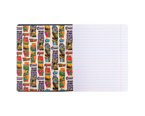 Зошит Kite Ninja Turtles, 12 аркушів, лінія (NT24-234)