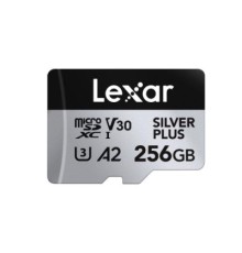 Карта пам'яті Lexar 256GB microSDXC class 10 UHS-I U3 V30 A2 Professional Silver (LMSSIPL256G-BNANG)