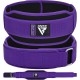 Атлетичний пояс RDX RX5 Double Belt неопреновий Purpel S (WBD-RX5PR-S)