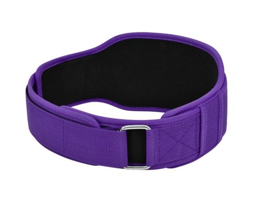 Атлетичний пояс RDX RX5 Double Belt неопреновий Purpel S (WBD-RX5PR-S)