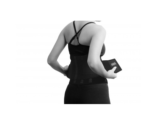 Пояс компресійний MadMax MFA-277 Slimming belt Black/black L (MFA-277-BLK_L)