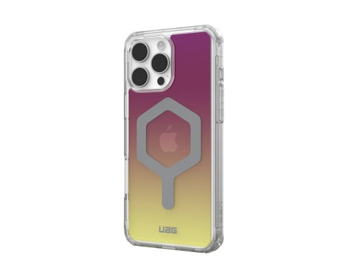 Чохол до мобільного телефона UAG iPhone 16 Pro Max Plyo Magsafe LE Maroon/Yellow Ombre (114481114780)