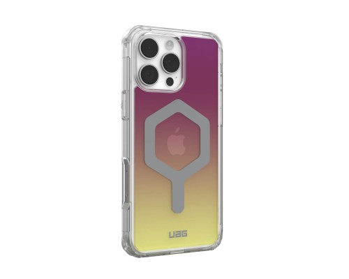 Чохол до мобільного телефона UAG iPhone 16 Pro Max Plyo Magsafe LE Maroon/Yellow Ombre (114481114780)