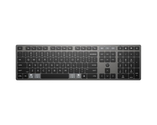 Клавіатура HP 720 Multi-Device Rechargeable Wireless/Bluetooth UA Black (9T5B1AA)