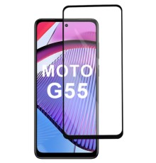 Скло захисне PowerPlant Full screen Motorola Moto G55 (GL605344)