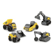 Спецтехніка Dickie Toys Вольво. Мікроробітники, 5 машин (3722008)