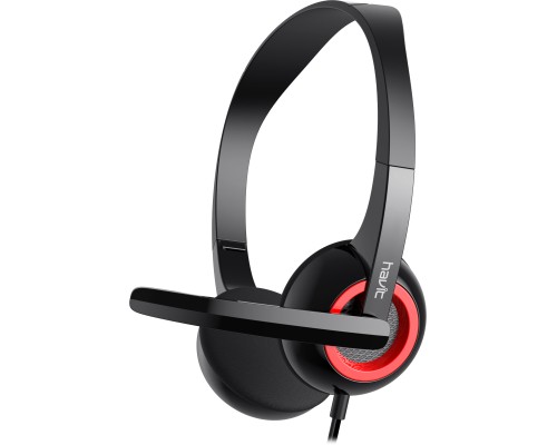 Навушники Havit HV-H202D Black/Red (6939119033705)