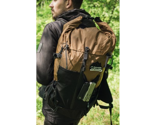 Рюкзак туристичний Naturehike CNK2300016, 30+5 л, коричневий (6976507661133)