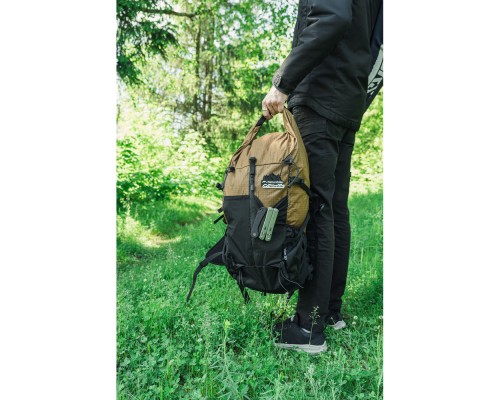 Рюкзак туристичний Naturehike CNK2300016, 30+5 л, коричневий (6976507661133)