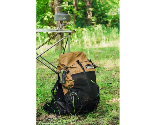 Рюкзак туристичний Naturehike CNK2300016, 30+5 л, коричневий (6976507661133)