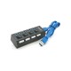 Концентратор Voltronic USB 3.0 to 4xUSB with switches (YT-3H4S/1TB)