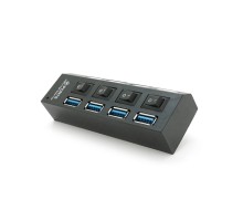 Концентратор Voltronic USB 3.0 to 4xUSB with switches (YT-3H4S/1TB)