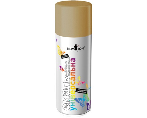 Аерозольна фарба для автомобіля New Ton універсальна 1036 золото темн., аер. 400 мл (000007590)