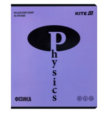 Зошит Kite предметний Bright 48 аркуші, клітинка, фізика (K25-240-12)