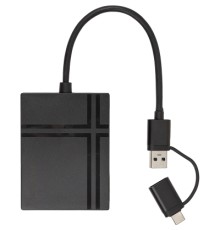 Зчитувач флеш-карт HiSmart CF + SD + TF + MS + XD (CA913824)