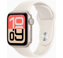 Смарт-годинник Apple Watch SE 3 GPS 40mm Starlight Aluminium Case with Starlight Sport Band - M/L (MEH54RK/A)