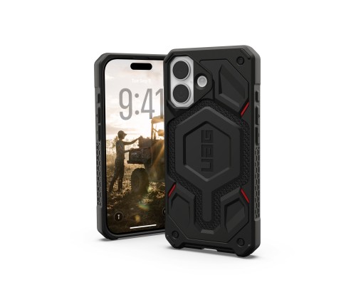 Чохол до мобільного телефона UAG iPhone 17 Monarch Pro MagSafe Kevlar Black (114516113940)