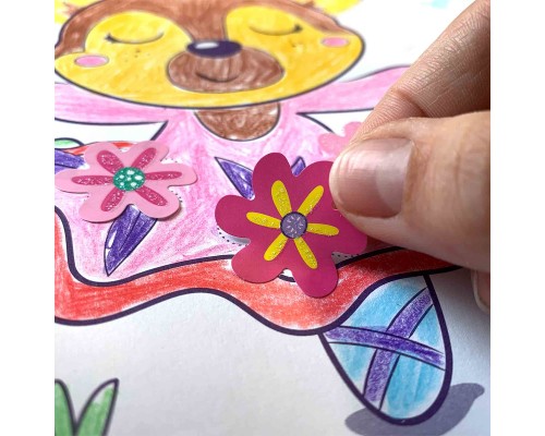 Набір для творчості Ses Creative Книжка-розмальовка 3-в-1 - Чарівний світ (00117S)