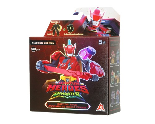 Конструктор Dinoster Робот - Раптор Трон (EU580881A-1)