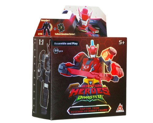 Конструктор Dinoster Робот - Раптор Трон (EU580881A-1)