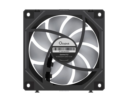 Кулер до корпусу OCYPUS GAMMA F12 UNI BK ARG (GAMMA-F12-BK3AM01U-GL)