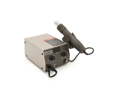 Паяльна станція Bakku BK-600D+ цифрова індикація, фен, паяльник (BK-600D+)