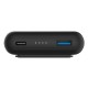 Батарея універсальна Energizer Magnetic Wireless 10000mAh 22.5W PD USB-A, USB-C In/Out, Black (QM10002PQ)
