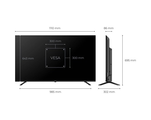Телевізор Kivi 50U800KB