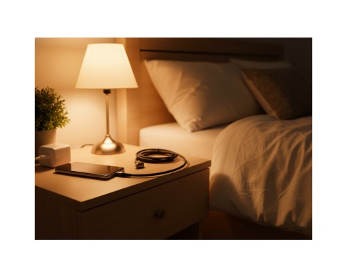 Дата кабель USB-C to USB-C 1.5m 5A 100W Quick Charge magnetic black BeCover (714555)