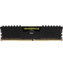 Модуль пам'яті для комп'ютера DDR4 8GB 2400 MHz Vengeance LPX Black Corsair (CMK8GX4M1A2400C16)