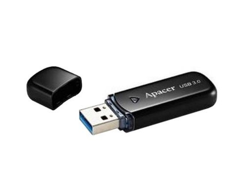 USB флеш накопичувач Apacer 64GB AH355 Black USB 3.0 (AP64GAH355B-1) 