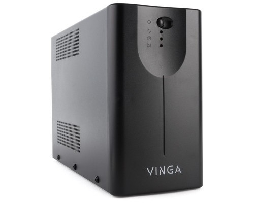 Пристрій безперебійного живлення Vinga LED 800VA metal case with USB (VPE-800MU)
