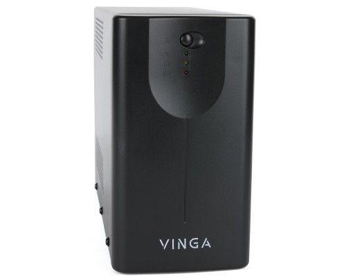 Пристрій безперебійного живлення Vinga LED 800VA metal case with USB (VPE-800MU)