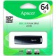 USB флеш накопичувач Apacer 64GB AH336 Black USB 2.0 (AP64GAH336B-1) 