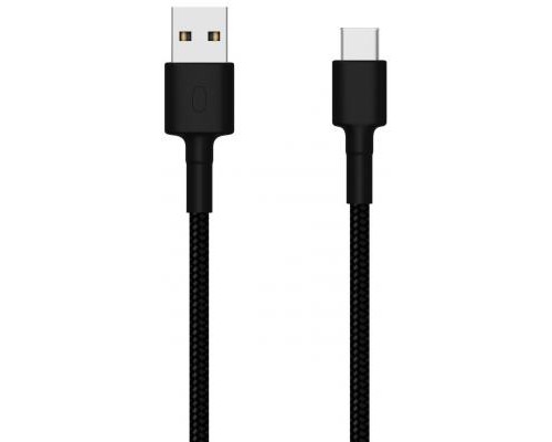 Дата кабель USB 3.0 AM to Type-C 1.0m Braide Black Xiaomi (387945)