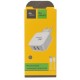 Зарядний пристрій Florence 2USB 3A + Lightning cable White (FW-2U030W-L)