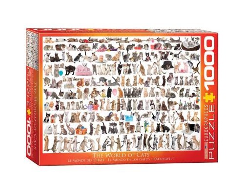 Пазл Eurographics Світ кішок 1000 елементів (6000-0580)