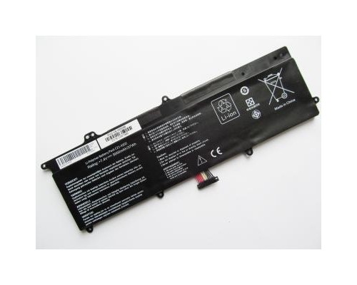 Акумулятор до ноутбука Asus X202E C21-X202, 5000mAh (37Wh), 4cell, 7.4V, Li-ion AlSoft (A47503) 