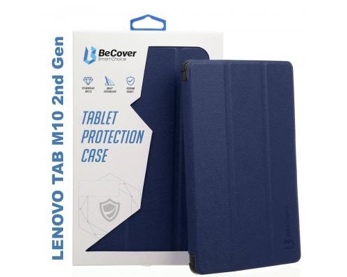 Чохол до планшета BeCover Smart Case Lenovo Tab M10 TB-X306F HD (2nd Gen) Deep Blue (705628)