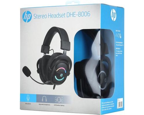 Навушники HP DHE-8006 Gaming 7.1 Sound USB Black (DHE-8006)