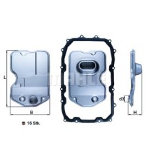 Трансмісійний фільтр Mahle HX160KIT