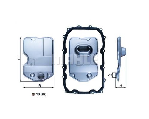 Трансмісійний фільтр Mahle HX160KIT