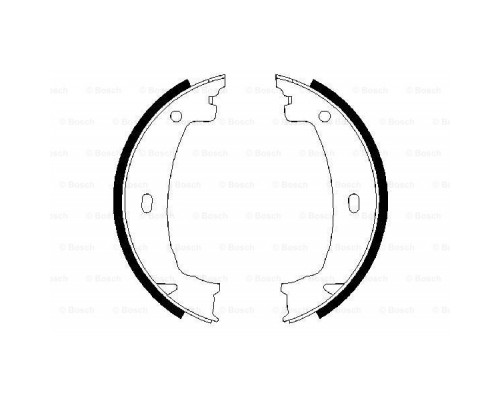 Гальмівні колодки Bosch 0 986 487 608