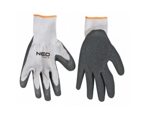 Захисні рукавиці Neo Tools х/б з латекс.р.8 (97-601)