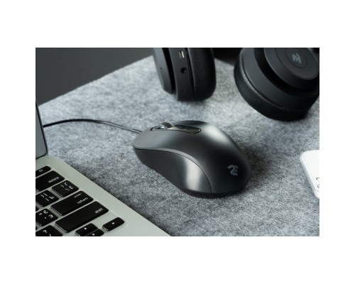 Мишка 2E MF160 USB Black (2E-MF160UB)