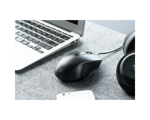Мишка 2E MF160 USB Black (2E-MF160UB)