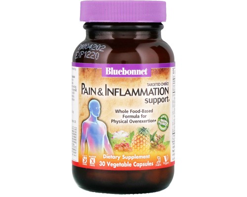 Вітамінно-мінеральний комплекс Bluebonnet Nutrition Комплекс проти болю і запалень в суглобах, Pain & Inflammat (BLB2028)