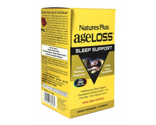 Мультивітамін Natures Plus Комплекс для Здорового Сну, AgeLoss, 60 таблеток (NTP8023)